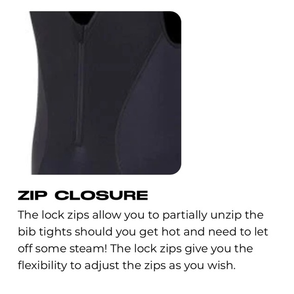 NWT Women’s Black Cycling Reflective Bib Tights with Padding Size 16 - Picture 16 of 16